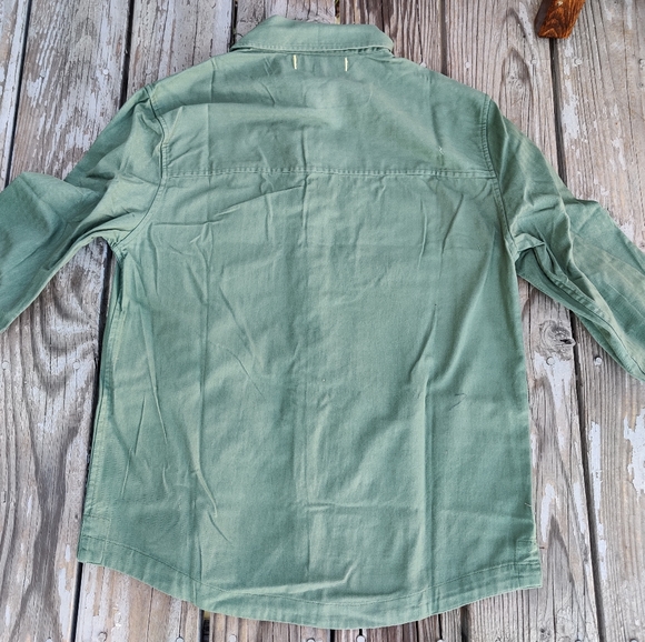 Roamers Brand Plaskett L/S Shirt Sage Sz. M - Picture 2 of 7